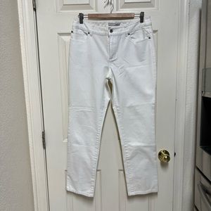 Chico’s Platinum White Jeans